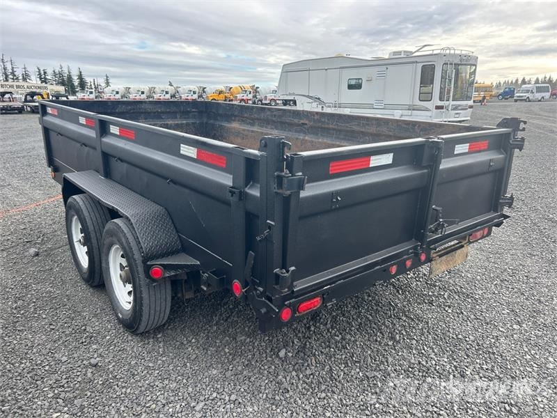 Load Trail 14 ft T/A Dump Utility Trailer Remorque benne