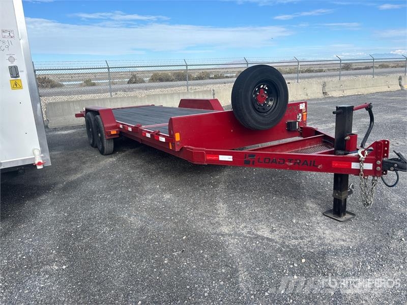 Load Trail 7000 lb 21 ft T/A Equipment Trailer Remolques para transporte de vehículos