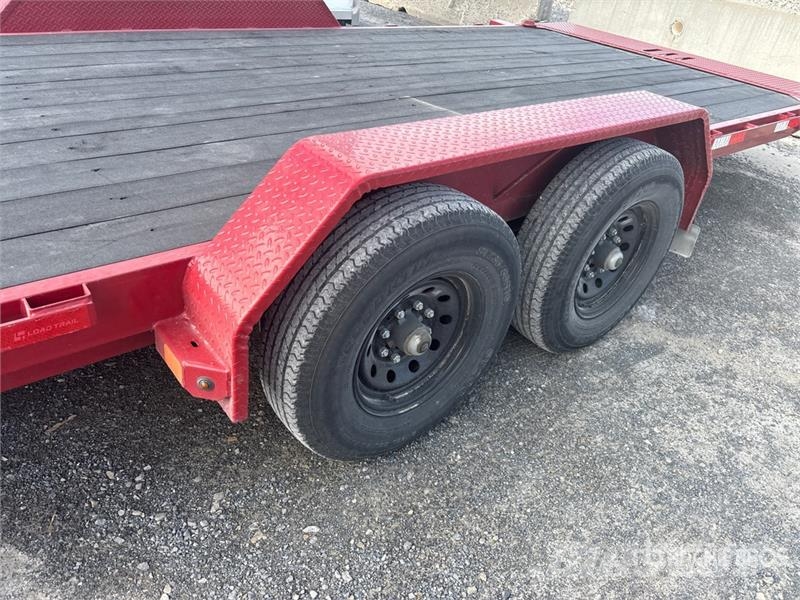 Load Trail 7000 lb 21 ft T/A Equipment Trailer Remolques para transporte de vehículos