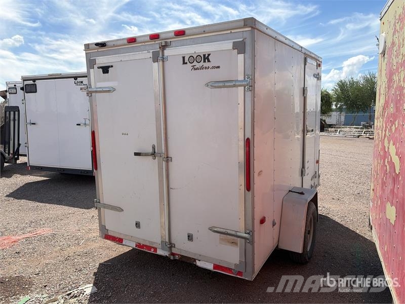  Look Cargo 10 ft S/A Enclosed Trailer Prikolice zabojniki