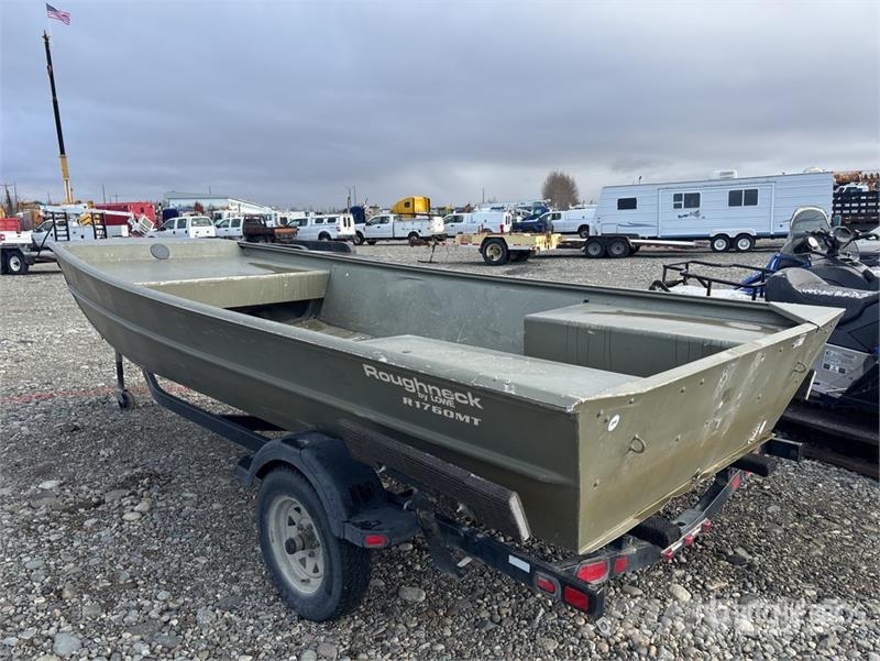 Lowe LBR021 17 ft Work Boat Земснаряды / баржи