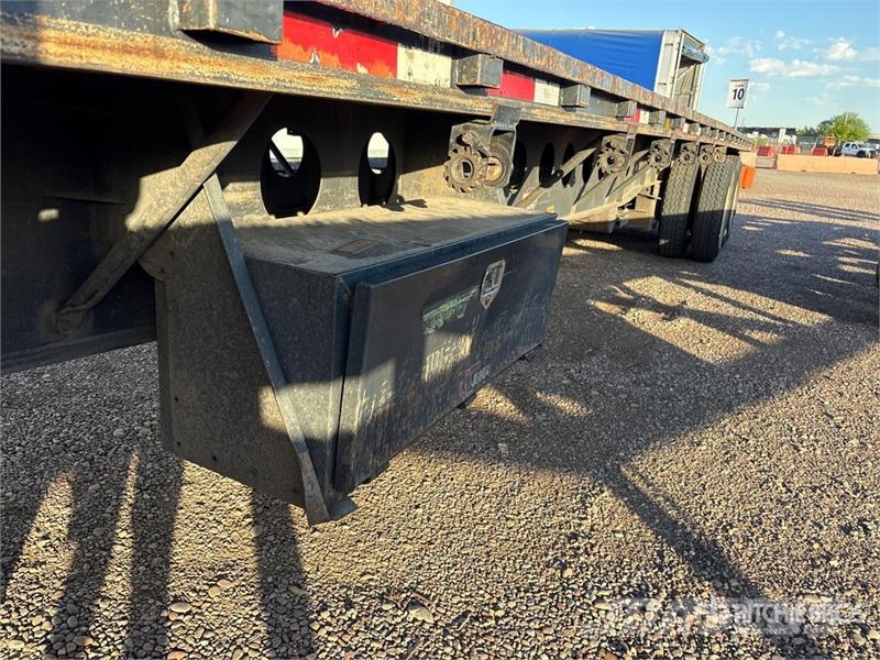 Lufkin 48 ft T/A Flatbed Trailer Valníky