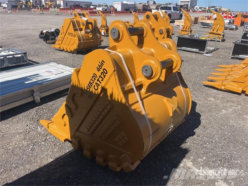 LYALS ALS EB320 46 in Digging Excavator Bucket - F Kauhat