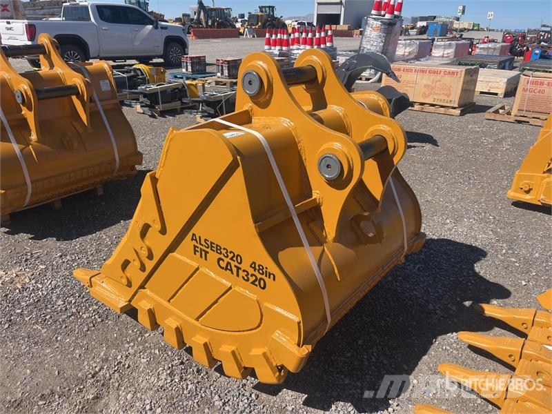  LYALS ALS EB320 48 in Rock Excavator Bucket - Fits Kauhat
