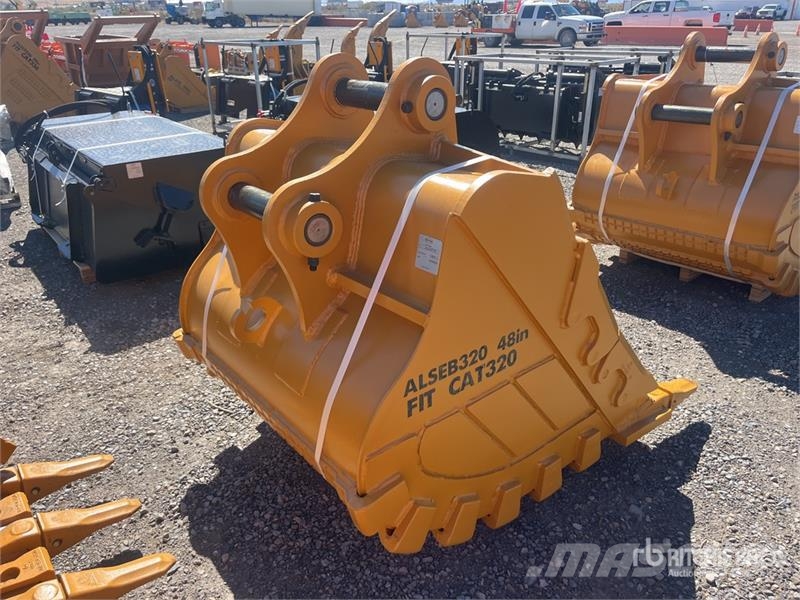  LYALS ALS EB320 48 in Rock Excavator Bucket - Fits Kauhat