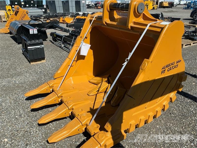  LYALS ALS EB345 66 in Digging Excavator Bucket (Un دلاء