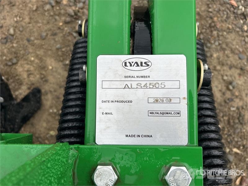  LYALS ALS5TC 3ft 7in Cultivator (Unused) 中耕管理機