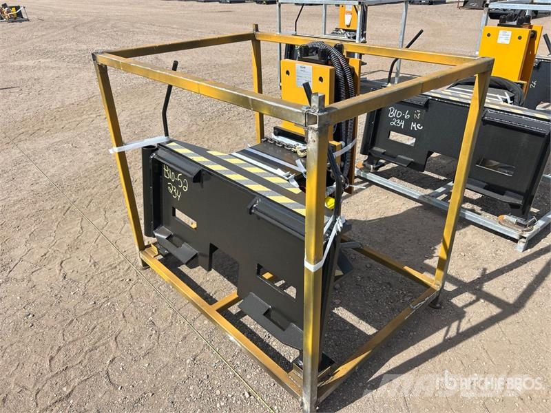  LYALS ALS680 Skid Steer Post Driver (Unused) Fencing equipment