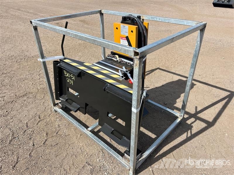 LYALS ALS680 Skid Steer Post Driver (Unused) Fencing equipment