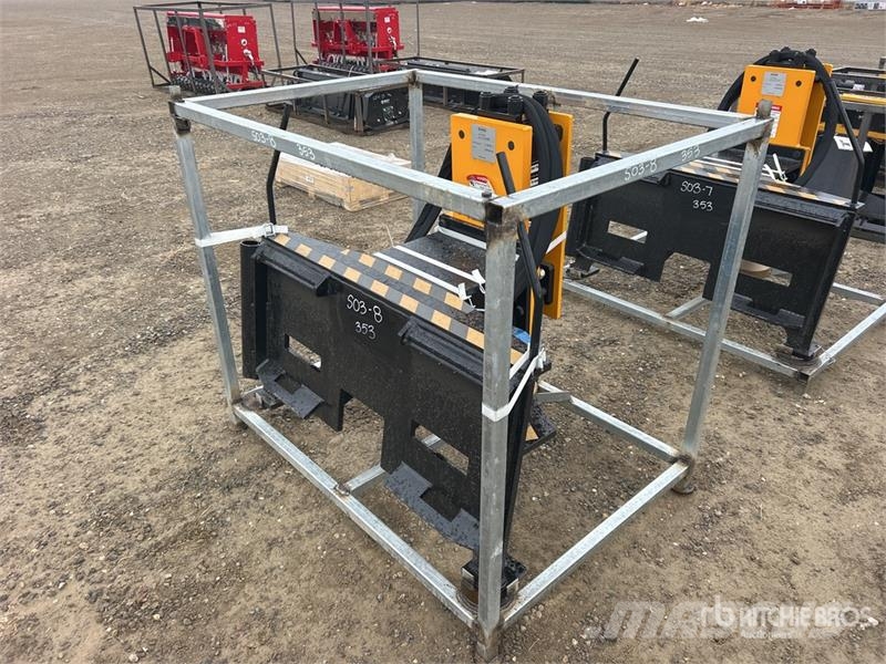  LYALS ALS680 Skid Steer Post Driver (Unused) Fencing equipment