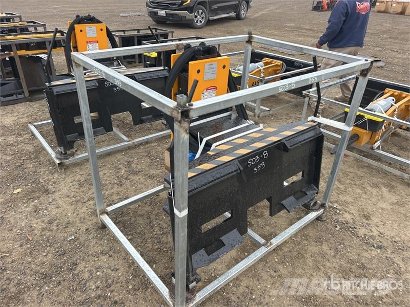  LYALS ALS680 Skid Steer Post Driver (Unused) Fencing equipment