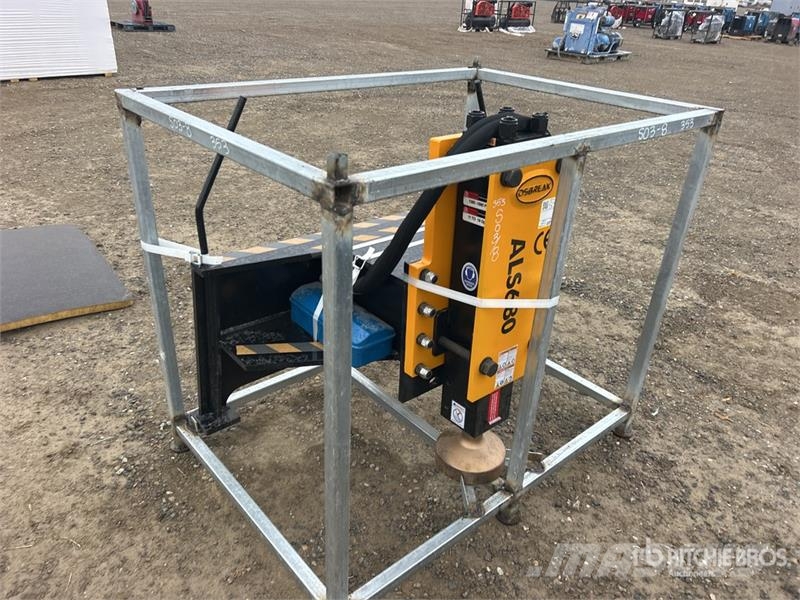  LYALS ALS680 Skid Steer Post Driver (Unused) Fencing equipment