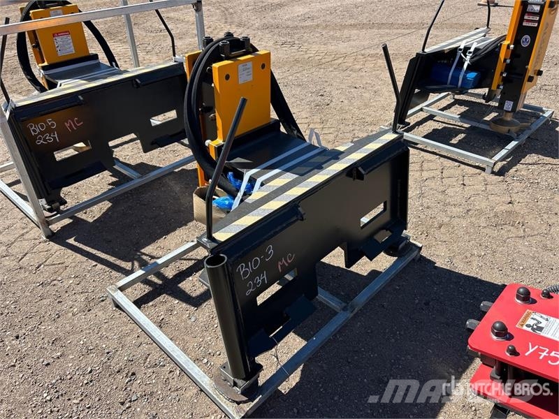  LYALS ALS680 Skid Steer Post Driver (Unused) Fencing equipment