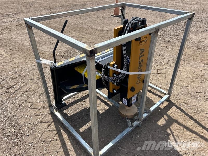 LYALS ALS680 Skid Steer Post Driver (Unused) Fencing equipment