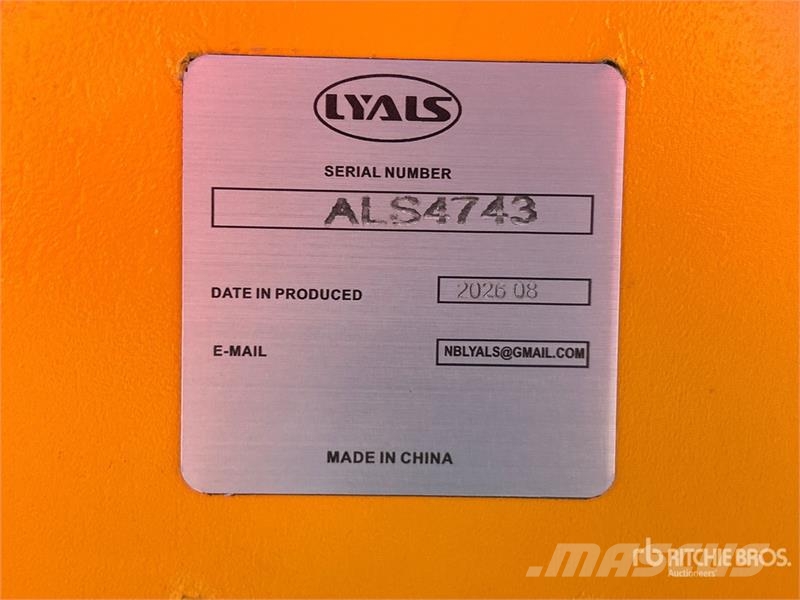  LYALS ALS680 Skid Steer Post Driver (Unused) Fencing equipment