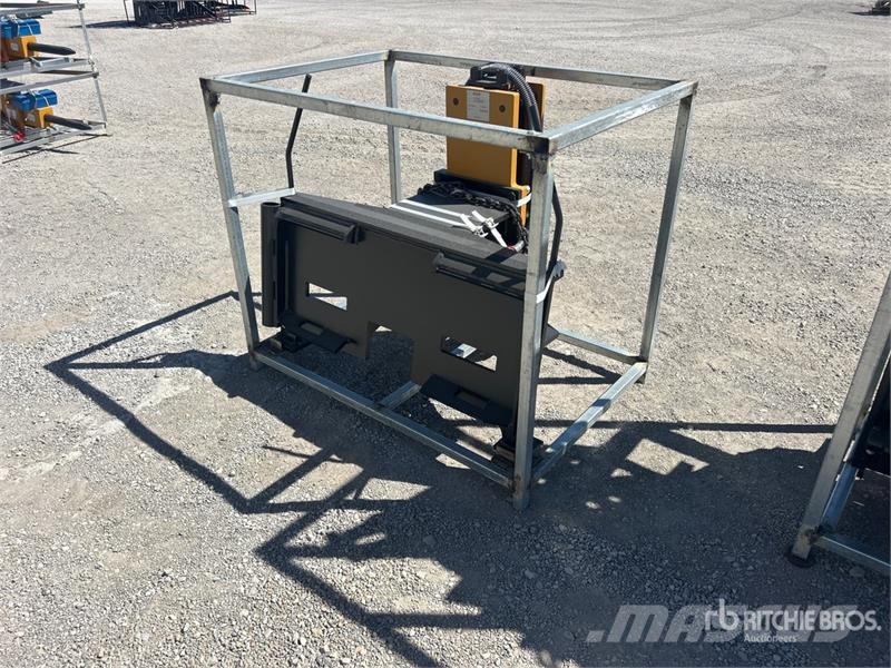 LYALS ALS680 Skid Steer Post Driver (Unused) Fencing equipment