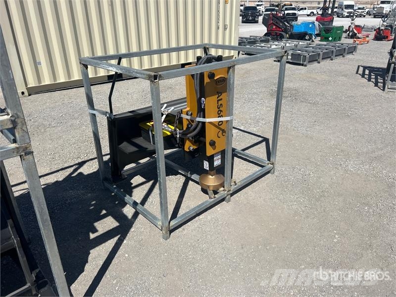 LYALS ALS680 Skid Steer Post Driver (Unused) Fencing equipment