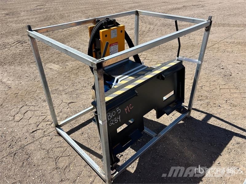  LYALS ALS680 Skid Steer Post Driver (Unused) Fencing equipment