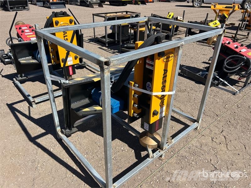 LYALS ALS680 Skid Steer Post Driver (Unused) Fencing equipment