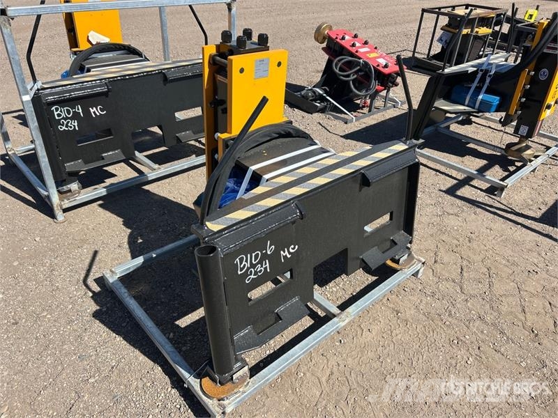  LYALS ALS680 Skid Steer Post Driver (Unused) Fencing equipment