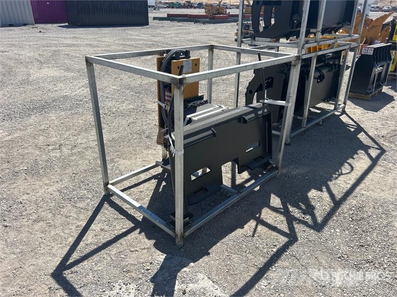 LYALS ALS680 Skid Steer Post Driver (Unused) Fencing equipment