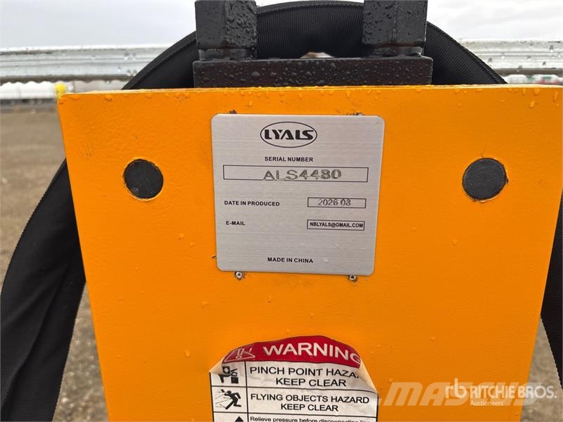  LYALS ALS680 Skid Steer Post Driver (Unused) Fencing equipment