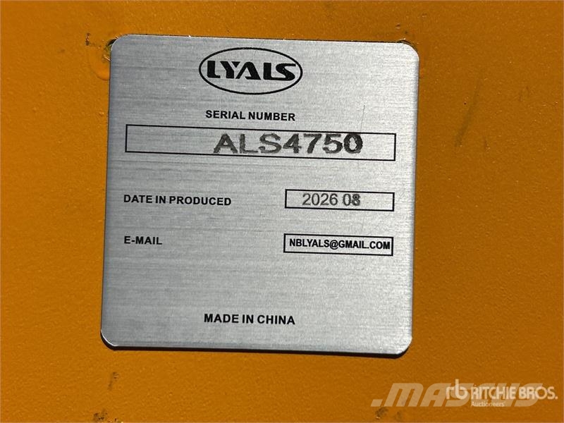  LYALS ALS680 Skid Steer Post Driver (Unused) Fencing equipment
