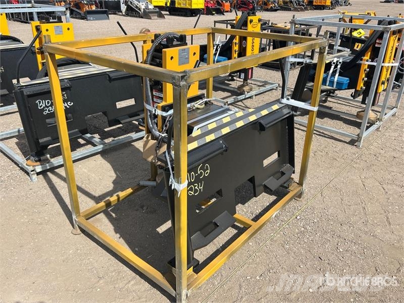  LYALS ALS680 Skid Steer Post Driver (Unused) Fencing equipment
