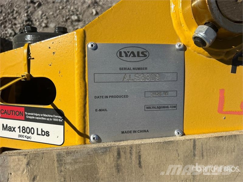 LYALS ALSEWG08 Excavator Grapple (Unused) Garras