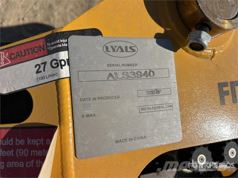 LYALS ALSEWG60 16 in Excavator Grapple (Unused) Garras