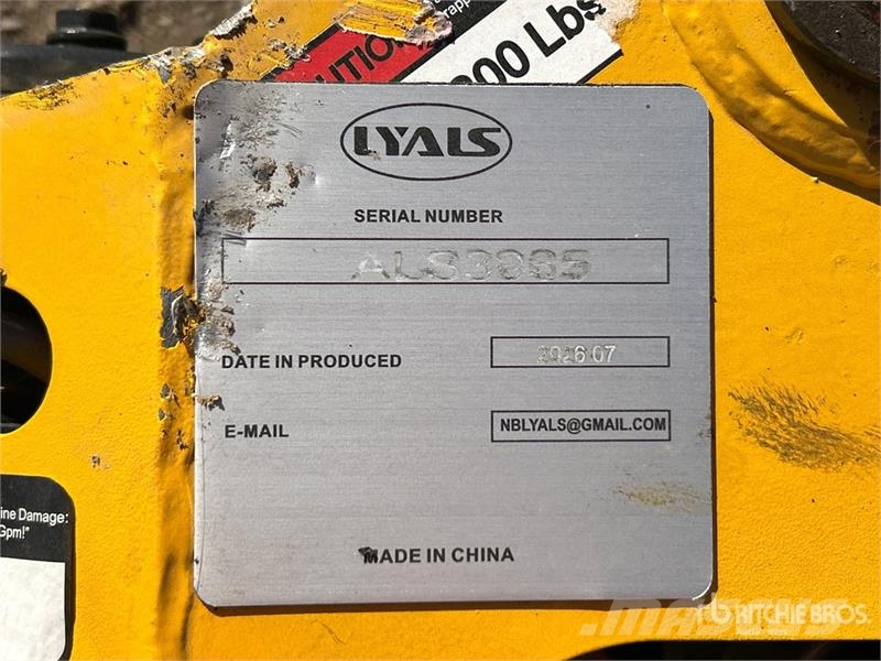 LYALS ALSEWG60 16 in Rotating Excavator Grapple (U 兩爪吊夾