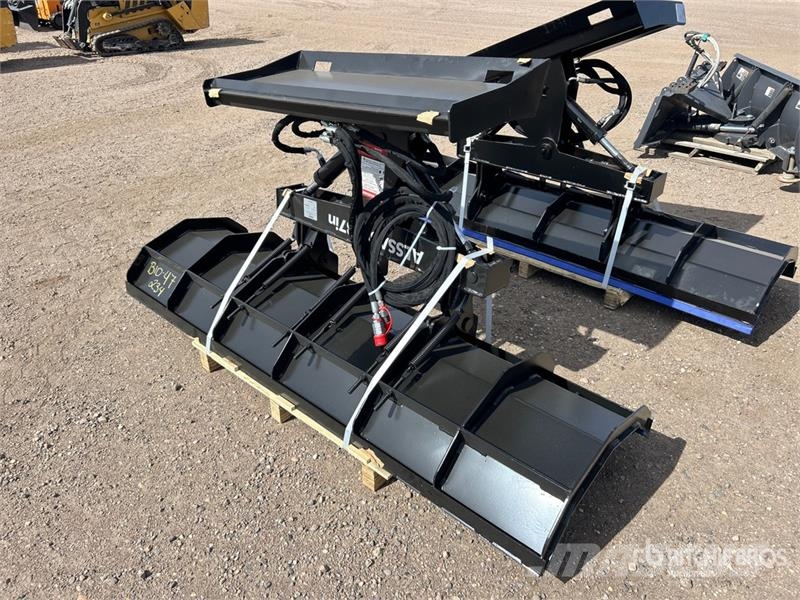 LYALS ALSSASB 84 in Skid Steer Snow Blade (Unused) Snow blades and plows