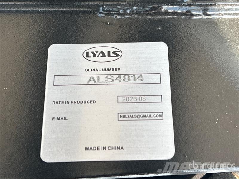 LYALS ALSSASB 84 in Skid Steer Snow Blade (Unused) Snow blades and plows