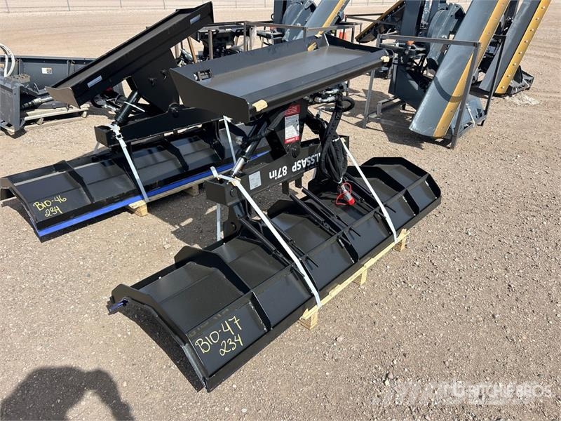 LYALS ALSSASB 84 in Skid Steer Snow Blade (Unused) Snow blades and plows