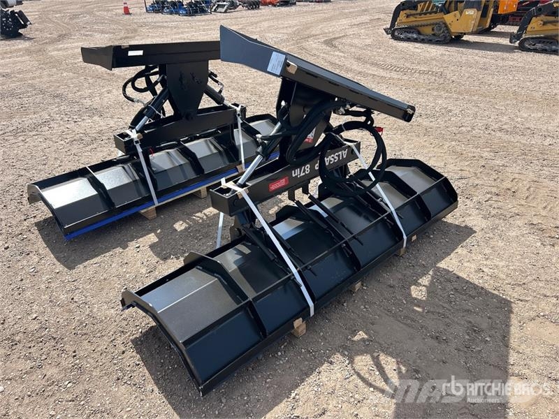 LYALS ALSSASB 84 in Skid Steer Snow Blade (Unused) Snow blades and plows