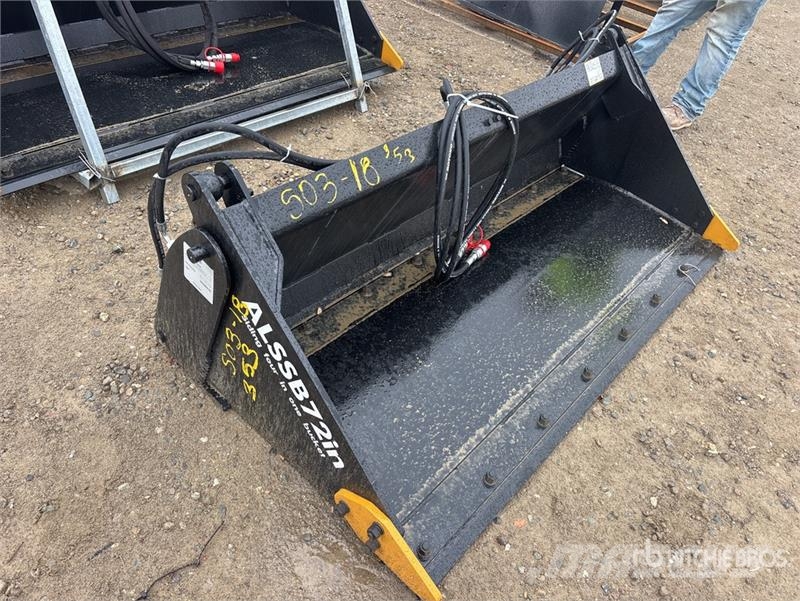 LYALS ALSSB72 72 in Multi-Purpose Skid Steer Bucke دلاء