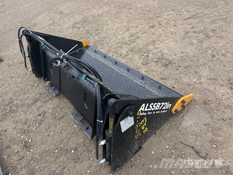 LYALS ALSSB72 72 in Multi-Purpose Skid Steer Bucke دلاء