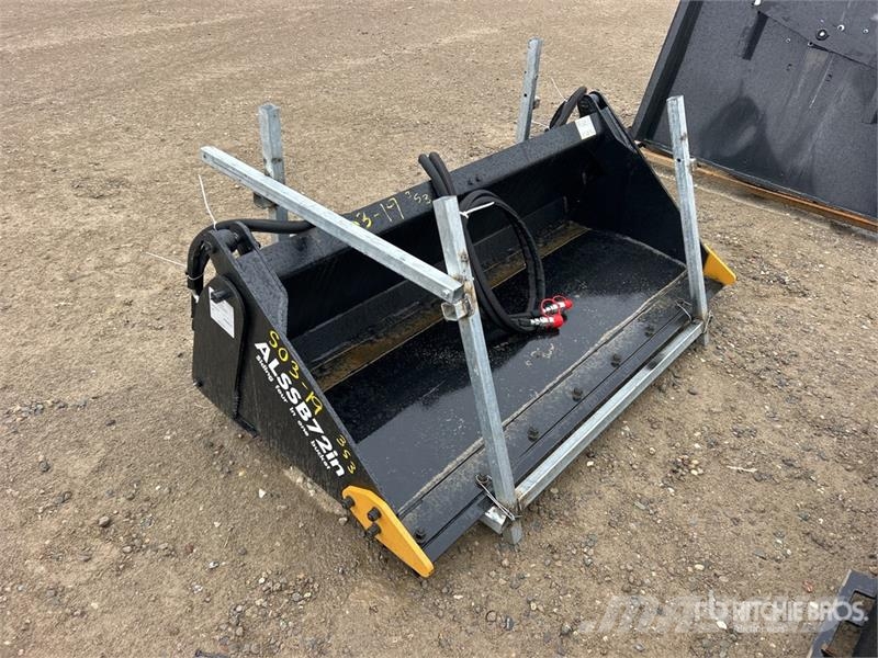  LYALS ALSSB72 72 in Multi-Purpose Skid Steer Bucke Cucharones
