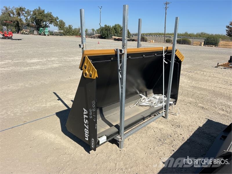 LYALS ALSSB78 78 in General Purpose Skid Steer Buc Buckets