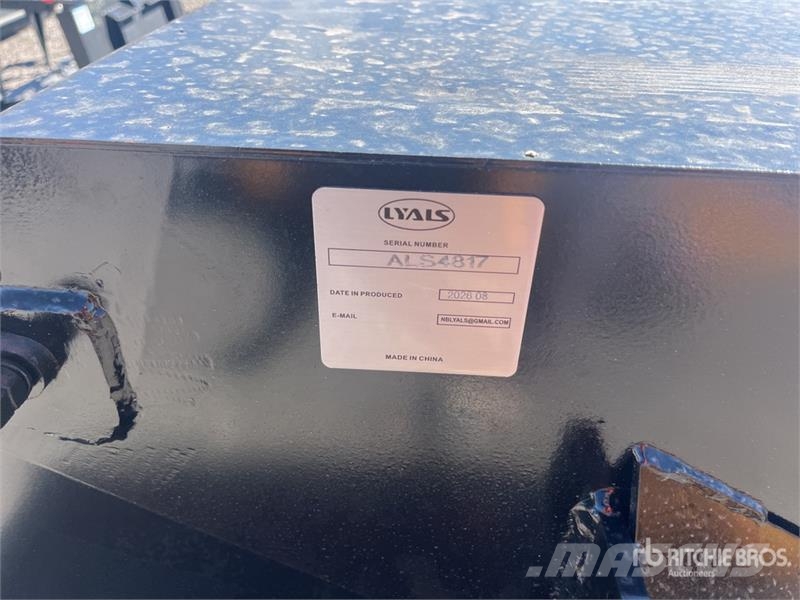 LYALS ALSSBS 72 in Skid Steer Sweeper (Unused) Brushes