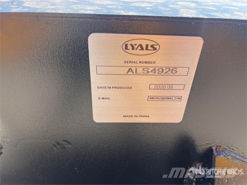 LYALS ALSSBS 72 in Skid Steer Sweeper (Unused) Brushes