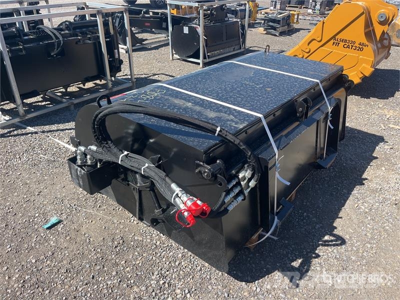LYALS ALSSBS 72 in Skid Steer Sweeper (Unused) Brushes