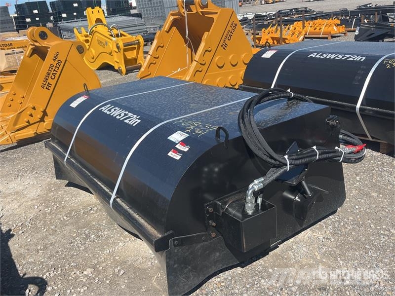 LYALS ALSSBS 72 in Skid Steer Sweeper (Unused) Brushes