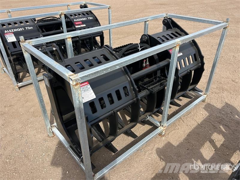  LYALS ZMQ01 72 in Skid Steer Grapple (Unused) グラップル