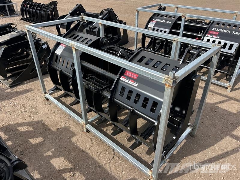 LYALS ZMQ01 72 in Skid Steer Grapple (Unused) グラップル