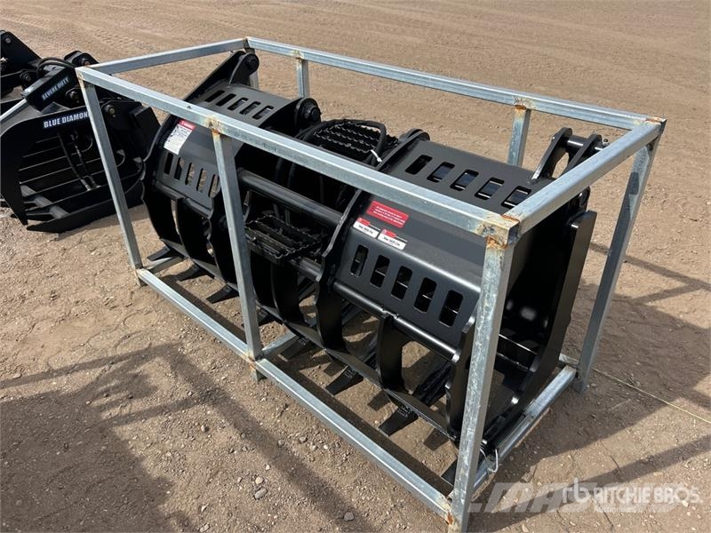  LYALS ZMQ01 72 in Skid Steer Grapple (Unused) グラップル