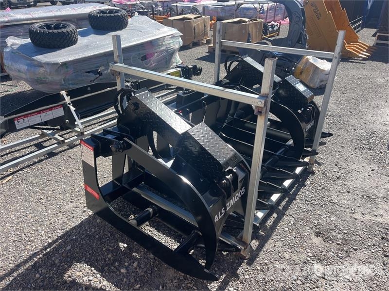  LYALS ZMQ05 82 in Log Skid Steer Grapple (Unused) Grabulje