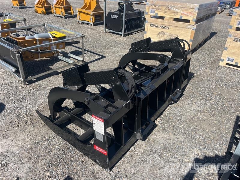 LYALS ZMQ05 82 in Log Skid Steer Grapple (Unused) グラップル