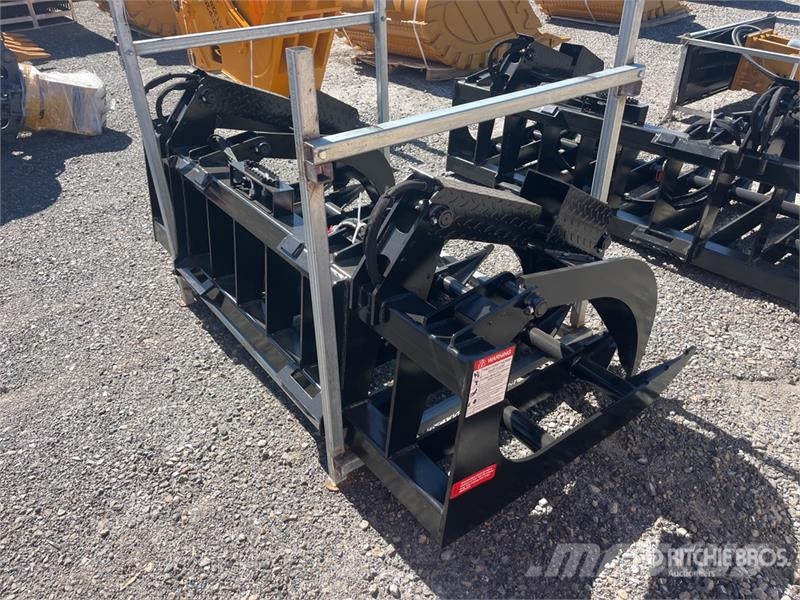  LYALS ZMQ05 82 in Log Skid Steer Grapple (Unused) Grabulje