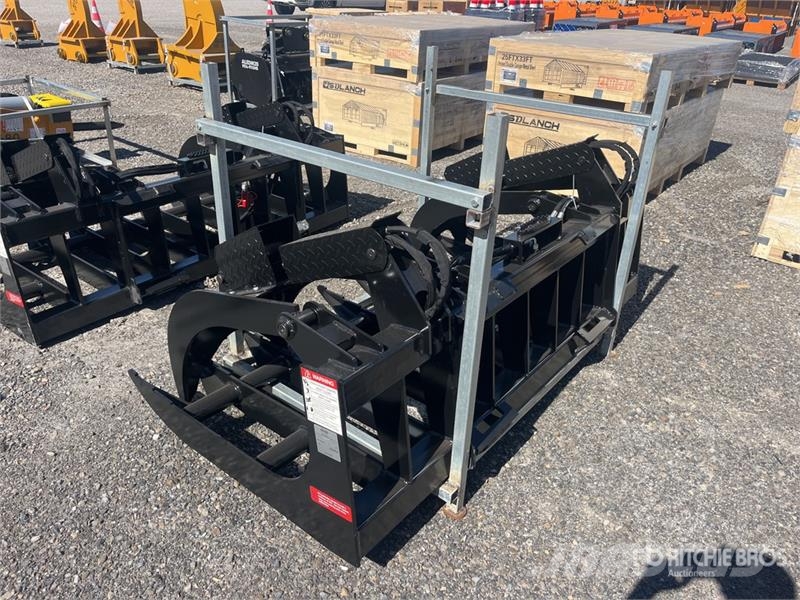  LYALS ZMQ05 82 in Log Skid Steer Grapple (Unused) Grabulje
